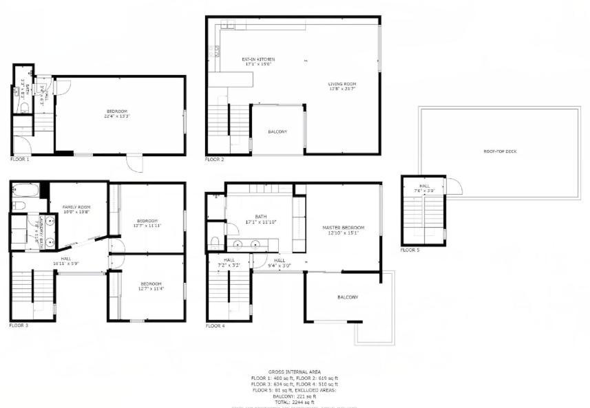 Villa Tucasa Luxury 4 Story In Downtown Little Italy